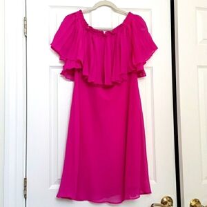 Lauren Ralph Lauren fuschia party dress SZ 12